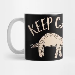 Keep Calm Sloth Mug